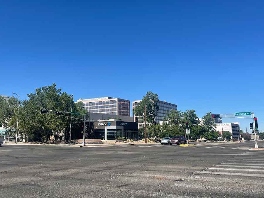 Louisiana and Indian School Intersection photo