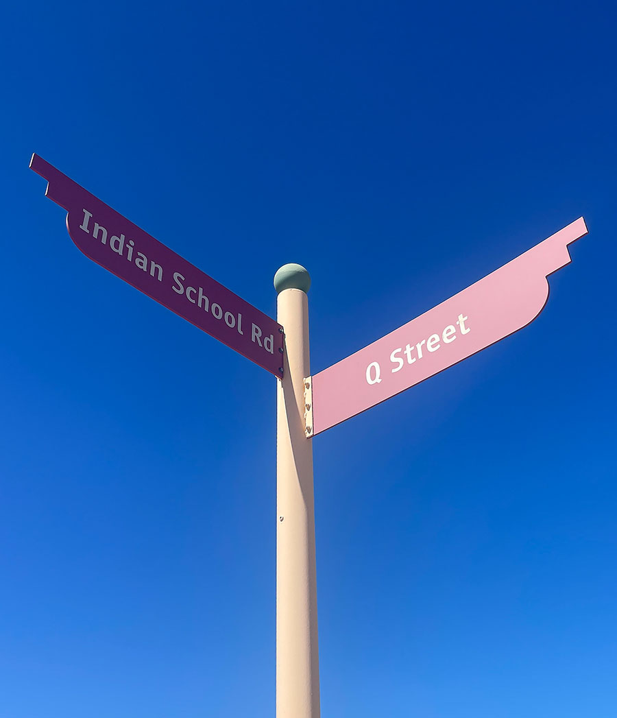 street sign photo